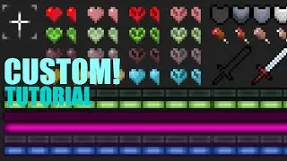 How To Make A CUSTOM GUI - Minecraft Bedrock 1.20 - Custom HUD, UI, Inventory, GUI