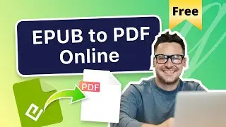 How to Convert EPUB to PDF Format Online | EPUB Converter