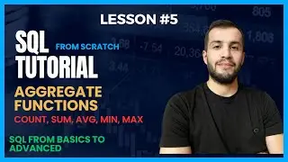 PostgreSQL TUTORİAL for Beginners #5 - AGGREGATE FUNCTIONS.