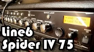 Line 6 Spider IV 75 Sound Demo