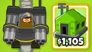 The ARMY BASE Tower In Bloons TD 6!