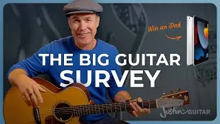 * Win an iPad! * The Big Guitar Survey