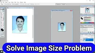 Adobe Photoshop Passport size photo Problem Solution | Adobe Photoshop Problem Solution