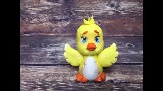 Птенчик,цыплёнок из мастики . Фигурка цыплёнка на торт. Танинторт