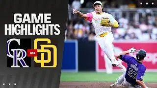 Rockies vs. Padres Game Highlights (8/2/24) | MLB Highlights