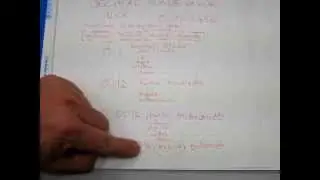 Place value in decimal numbers - read and write decimals in English