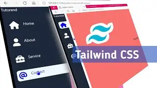 Tailwind CSS Sidebar Navigation menu ! Tailwind CSS