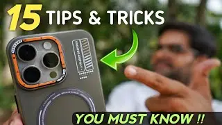 Master Your iPhone 15 Pro/Pro Max: 15 Tips You Must Know 🔥🔥