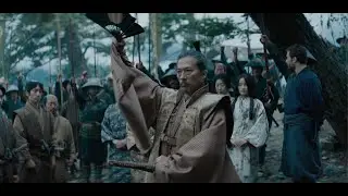 Shôgun (2024) - Yoshii Toranaga's Speech in Ajiro - Kashigi Yabushige's Men Salutes the Lord