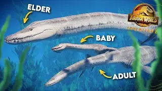 FULL Species Life Cycle! Baby, Adult & Elder Animals | Jurassic World Evolution 2 Mods