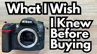 The NIKON D7000 - I Probably Should've Did More Research..