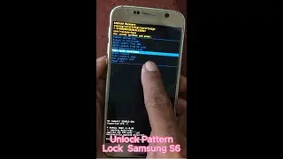 Reset password on Samsung Galaxy S6 // Unlocked Pin Lock // Unlock Password