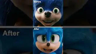 How Fans Saved Ugly Sonic the Hedgehog #sonic #cgl #vfx