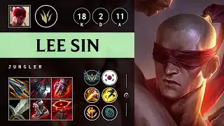 Lee Sin Jungle vs Zac: Legendary - KR Challenger Patch 14.16