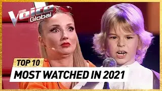 MOST TRENDING Blind Auditions of 2021 | The Voice Kids Rewind