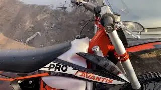 Первый полноценный тест мотоцикла Avantis Enduro 250 2t в г. Воронеже