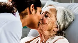 Older Women and Young Indian Nurses | Lesbian Kissing Scenes