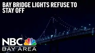 Old Bay Bridge Lights Flicker as Funds Are Raised for New Display