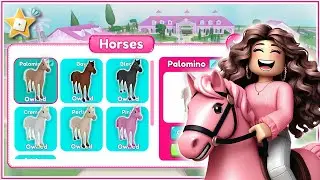 HOW TO GET A HORSE in Barbie Dreamhouse Tycoon #roblox