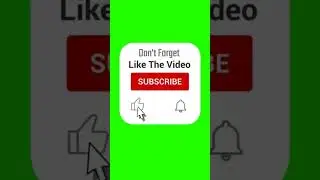 Green Screen Subscribe Button (No Copyright) - Abdi Bateno 