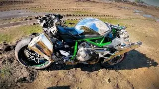 Ninja H2 Crash [raw]