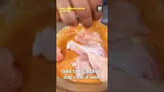 Fried Chicken Kebab 🤤 | #shorts #ytshorts