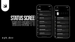 Task Management App UI - Advanced UI SwiftUI