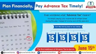 How to pay Advance tax online | income tax payment online | Advance tax payment | 15 June 2024