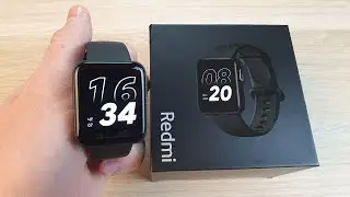 XIAOMI REDMI WATCH - ОБЗОР И ПЕРВАЯ НАСТРОЙКА