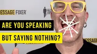 Are you speaking, but saying nothing?