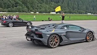 BEST OF HYPERCARS DRAG RACES! LAMBORGHINI, BUGATTI, PAGANI, FERRARI, KOENIGSEGG