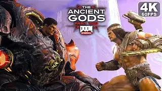 DOOM ETERNAL THE ANCIENT GODS PART 2 Final Boss Fight + Ending (4K 60FPS PC ULTRA)