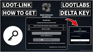 How To Get Delta Key From Loot-Link (LootLabs Method) | Delta Executor Key (Latest 2024)