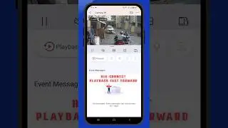 Hik-Connect Playback Fast Forward feature upto 8X speed and 1/89X slow down speed demo video