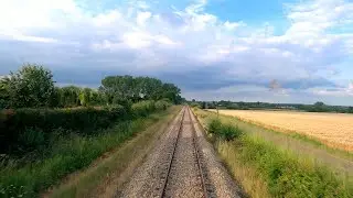 ★ 4K 🇫🇷 Granville - Paris-Montparnasse cab ride, France [06.2024] Führerstandsmitfahrt