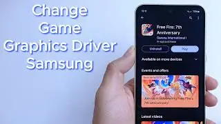 Change Game Graphics Driver on Samsung Phone