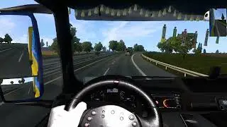 Медные водостоки КИЕВ → ПОЛТАВА на МАНе - ETS 2 С РУЛЕМ И РУКАМ - STEERING WHEEL GAMEPLAY