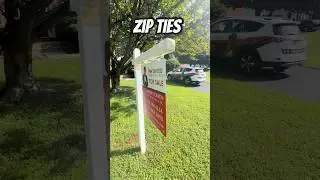 Real Estate Agents - You need Zip Ties!