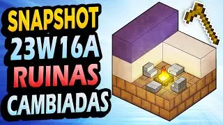 👉Nuevos Campamentos!! ✅ Snapshot 23w16a Minecraft 1.20