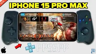 PSP Emulation On iPhone 15 Pro Max Test | PPSSPP Emulator Gameplay!