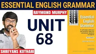 #68 Essential English Grammar by Raymond Murphy | Raymond Murphy English Grammar (Unit 68)