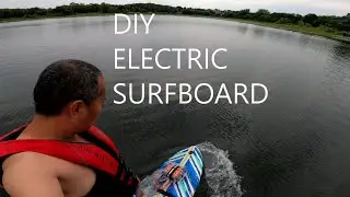 DIY electric surfboard