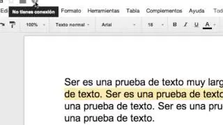 COMO SABER SI GOOGLE DOCS HOJAS Y PRESENTACIONES ESTAN SIN CONEXIÓN