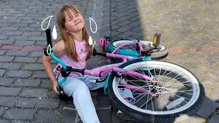 Sofi and Her First Bicycle Ride | Kinderwood Kids Videos