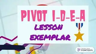 IDEA Lesson Exemplar
