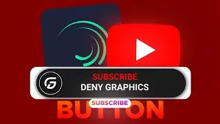 How To Make Animated Subscribe Button For YouTube Channel | Alight motion Tutorial | Youtube Element
