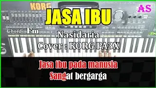 JASA IBU - Nasidaria | Karaoke Qasidah ( Cover ) Korg Pa3X