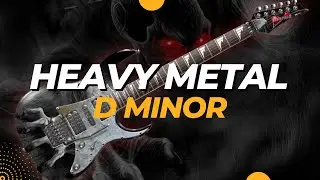 Insane Melodious Heavy Metal Guitar Backing Track In D Minor