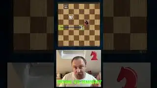 How to Win Rook vs Knight Endgames             #shorts