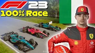 F1 23 - Lets Make Leclerc World Champion #6: 100% Race Imola